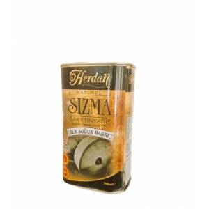 YENİ MAHSÜL 500ml TENEKE TAŞBASKI-İLK SOĞUK BASKI (ERKEN HASAT) SIZMA ZEYTİNYAĞI
