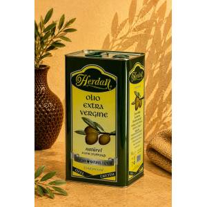 YENİ MAHSÜL 5 LİTRE NATUREL SIZMA ZEYTİNYAĞI TNK