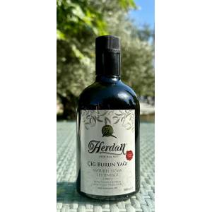500ml Cam Şişe Özel Üretim Çiğ Burun Yağı-Zeytin Sütü