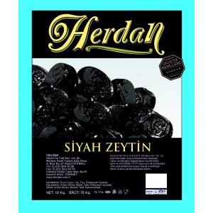 GEMLİK ÇEŞİDİ KURU SELE SİYAH ZEYTİN 10Kg TNK